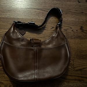 Women’s brown coach bag